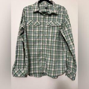 Stio Men’s Plaid Button-Up Shirt‎ – Size M